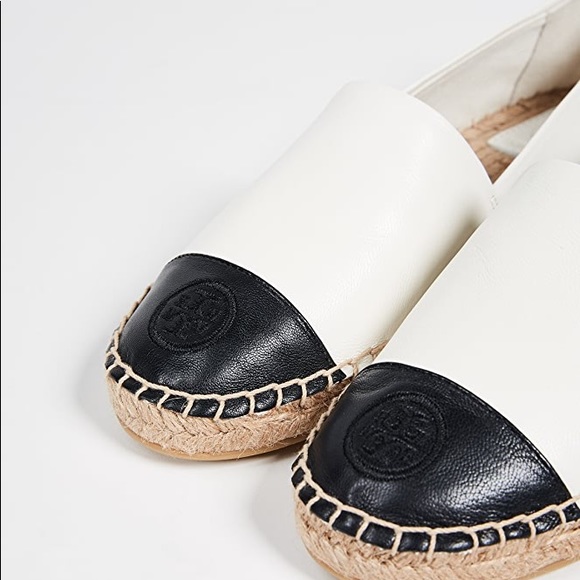 Brand new with box 
Tory burch Colorblock Leather Espadrilles  
Size:US7.5 - Picture 3 of 4